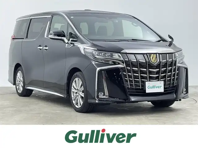 トヨタ アルファード S タイプゴールド 千葉県 2021(令3)年 3.6万km ブラック 禁煙車/トヨタセーフティセンス/・プリクラッシュセーフティ/・レーントレーシングアシスト/・レーダークルーズコントロール/・オートマチックハイビーム/・プロアクティブドライビングアシスト/・アダプティブハイビームシステム/・ロードサインアシスト/両側パワースライドドア/ツインムーンルーフ/パワーバックドア/純正9インチディスプレイオーディオ/デジタルインナーミラー/純正12.1インチフリップダウンモニター/バックカメラ/レーダークルーズコントロール/LEDオートライト/ハーフレザーシート/純正18インチアルミホイール/オートエアコン/USBポート/プッシュスタート/スマートキー