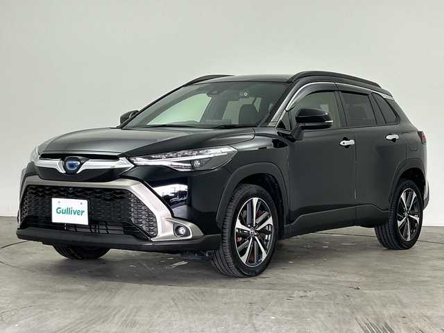 トヨタ カローラ クロス ハイブリッド Z 三重県 2022(令4)年 3万km アティチュードブラックマイカ /禁煙車//純正ディスプレイオーディオ/（USB.BT.AppleCarPlay.AndroidAuto）//全方位カメラ//トヨタセーフティセンス//レーダークルーズコントロール//前席シートヒーター//ETC//パワーバックドア//BSM//オートハイビーム//ルーフレール//ワイヤレスチャージャー