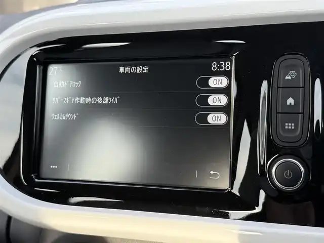 ルノー トゥインゴ EDC 静岡県 2019(令1)年 4.2万km 黄 ・キーレス/・レーンキープアシスト/・コーナーセンサー/・クルーズコントロール/・純正ディスプレイオーディオ/　【BT・USB・AUX・AppleCarPlay・AndroidAuto】/・ＥＴＣ/・ドライブレコーダー(前方録画)/・社外LEDヘッドライト/・フォグランプ/・純正マット　