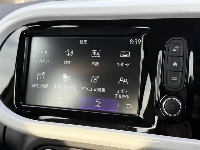 ルノー トゥインゴ EDC 静岡県 2019(令1)年 4.2万km 黄 ・キーレス/・レーンキープアシスト/・コーナーセンサー/・クルーズコントロール/・純正ディスプレイオーディオ/　【BT・USB・AUX・AppleCarPlay・AndroidAuto】/・ＥＴＣ/・ドライブレコーダー(前方録画)/・社外LEDヘッドライト/・フォグランプ/・純正マット　
