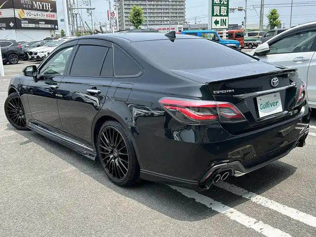 トヨタ クラウン ハイブリッド RS アドバンス 徳島県 2019(令1)年 3.9万km プレシャスブラックパール ＴＲＤエアロ/安全装備/・ＢＳＭ/・ＨＵＤ/・ＲＣＴＡ/・ＬＴＡ/・ＲＳＡ/・ＰＣＳ/黒革シート/純正ナビ/(ＣＤ　ＤＶＤ　ＢＴ　ＵＳＢ　フルセグＴＶ)/全方位カメラ/シートヒーター　/エアシート/ハンドルヒーター/ドラレコ