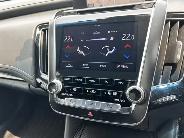 トヨタ クラウン ハイブリッド RS アドバンス 徳島県 2019(令1)年 3.9万km プレシャスブラックパール ＴＲＤエアロ/安全装備/・ＢＳＭ/・ＨＵＤ/・ＲＣＴＡ/・ＬＴＡ/・ＲＳＡ/・ＰＣＳ/黒革シート/純正ナビ/(ＣＤ　ＤＶＤ　ＢＴ　ＵＳＢ　フルセグＴＶ)/全方位カメラ/シートヒーター　/エアシート/ハンドルヒーター/ドラレコ