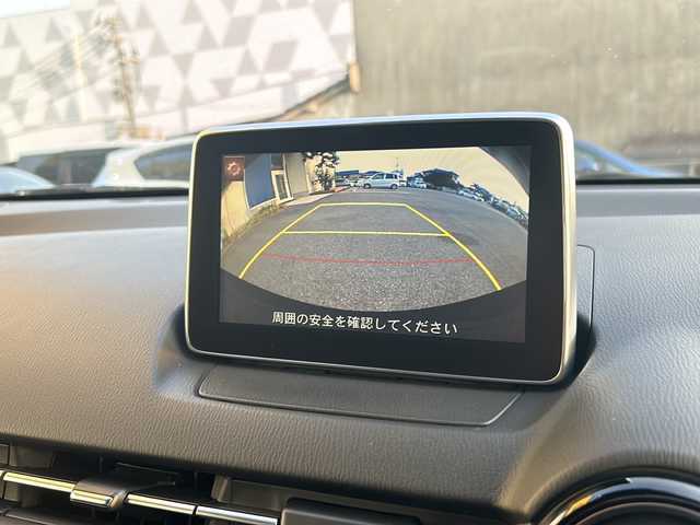 マツダ デミオ XD ツーリング 福島県 2015(平27)年 6.5万km ジェットブラックマイカ 衝突被害軽減システム/純正SDナビ/　　【CD DVD BT フルセグ USB AUX】/バックカメラ/クルーズコントロール/LEDオートヘッドライト/純正16インチアルミホイール/アイドリングストップ/ステアリングスイッチ/パドルシフト/ターボ/電動格納ウィンカーミラー/BSM/フォグランプ/スマートキー/ETC