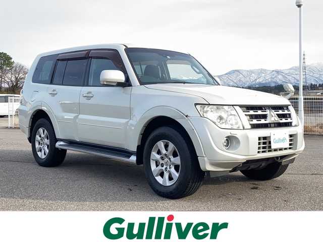 三菱 パジェロ ファイナルエディション 富山県 2019(令1)年 3.5万km ウォームホワイトパール サンルーフ/パートタイム4WD/社外メモリーナビ（AVIC-RW802）/フルセグ/Bluetooth/バックカメラ/ETC2.0/コーナーセンサー/クルーズコントロール/ドライブレコーダー/本革ベージュレザーシート/シートヒーター/前席パワーシート/AC100V100W電源