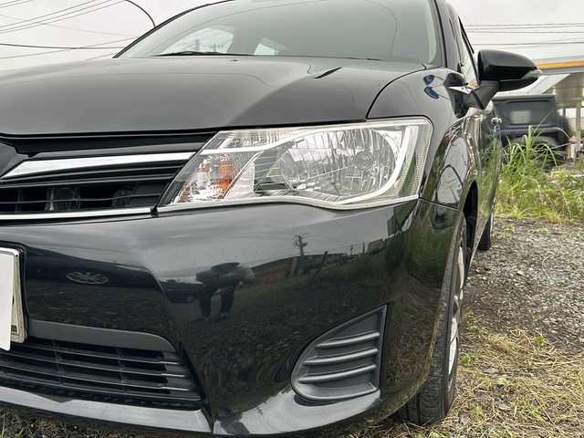 トヨタ カローラ フィールダー 1．5X 福島県 2013(平25)年 11.6万km ブラックマイカ 禁煙車/純正ナビ(AM/FM/CD/DVD/BT)/フルセグTV/エンジンスターター/バックカメラ/ETC/純正フロアマット/純正ドアバイザー
