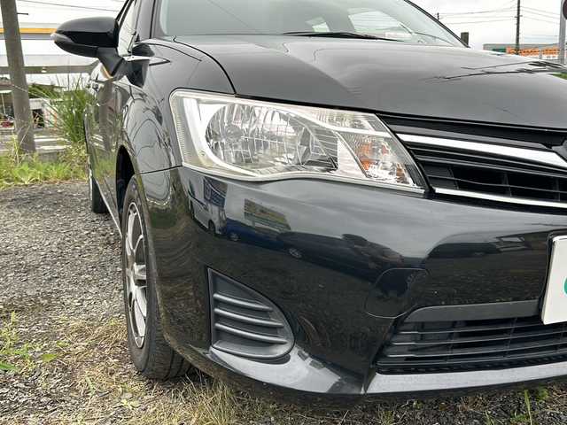 トヨタ カローラ フィールダー 1．5X 福島県 2013(平25)年 11.6万km ブラックマイカ 禁煙車/純正ナビ(AM/FM/CD/DVD/BT)/フルセグTV/エンジンスターター/バックカメラ/ETC/純正フロアマット/純正ドアバイザー
