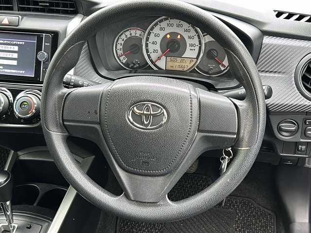 トヨタ カローラ フィールダー 1．5X 福島県 2013(平25)年 11.6万km ブラックマイカ 禁煙車/純正ナビ(AM/FM/CD/DVD/BT)/フルセグTV/エンジンスターター/バックカメラ/ETC/純正フロアマット/純正ドアバイザー