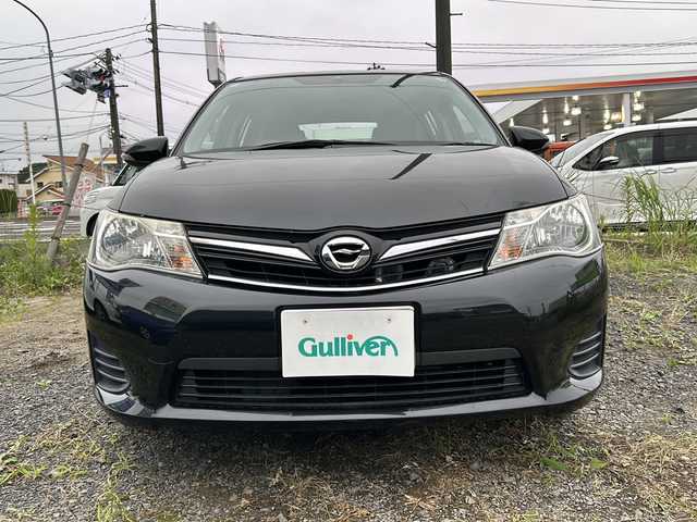 トヨタ カローラ フィールダー 1．5X 福島県 2013(平25)年 11.6万km ブラックマイカ 禁煙車/純正ナビ(AM/FM/CD/DVD/BT)/フルセグTV/エンジンスターター/バックカメラ/ETC/純正フロアマット/純正ドアバイザー