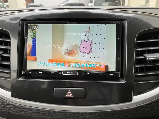 マツダ フレア カスタムスタイル XS 埼玉県 2013(平25)年 1.3万km フェニックスレッドP ワンオーナー/バックカメラ/前後コーナーセンサー/社外ナビ・オーディオ（KENWOOD）/（地デジTV/BT/CD/DVD/FM/AM）/衝突被害軽減ブレーキ/アイドリングストップ/オートライト/フォグライト/プッシュスタート/電動格納ミラー/スマートキー（スペアキーあり）/車両取説、ナビ取説あり/純正フロアマット