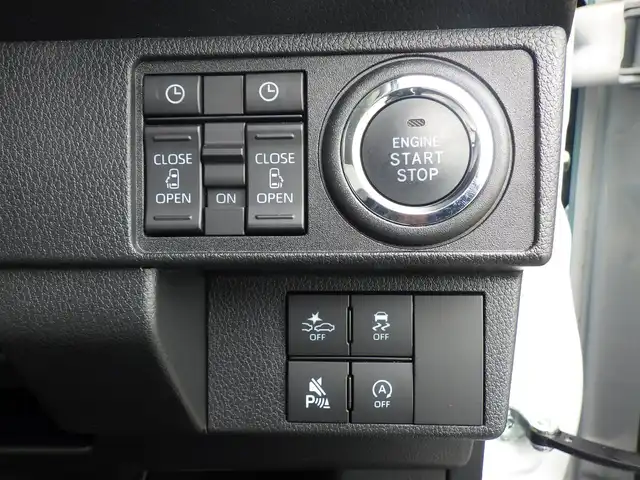 ダイハツ ムーヴ キャンバス ストライプス G 千葉県 2023(令5)年 0.2万km シャイニングホワイトパール/ファインミントメタリック スマートアシストIII/両側パワースライドドア/社外メモリーナビ/地デジTV/【DVD/CD再生機能　Bluetooth接続】/ドライブレコーダー/前席シートヒーター/LEDヘッドライト/フォグライト/コーナーセンサー/サイド/カーテンエアバッグ/キーフリーシステム
