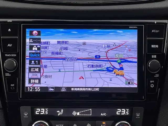 日産 エクストレイル 20Xi 新潟県 2020(令2)年 6万km ダイヤモンドブラック 4WD/プロパイロット/社外SDナビ/(AM/FM/CD/DVD/Blu-ray/フルセグ/Bluetooth)/全方位モニター/前方ドライブレコーダー/パワーバックドア/インテリジェンスクルーズコントロール/LEDオートライト/レザーシート/全席シートヒーター/社外18インチアルミホイール/ルーフレール/純正フロアマット/ドアバイザー/スマートキー/ETC