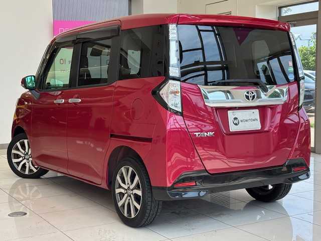 トヨタ タンク カスタムG－T 埼玉県 2017(平29)年 2.7万km マゼンタベリーマイカM セーフティセンス/純正ナビ15インチナビ/　　CD/DVD/フルセグ/USB/アラウンドビューモニター/サイドカメラ/フロントカメラ/バックカメラ/両側パワースライドドア/クルーズコントロール/LEDヘッドライト/シートヒーター/純正15インチアルミホイール/スマートキー2本/アイドリングストップ/プッシュスタート/ビルトインETC