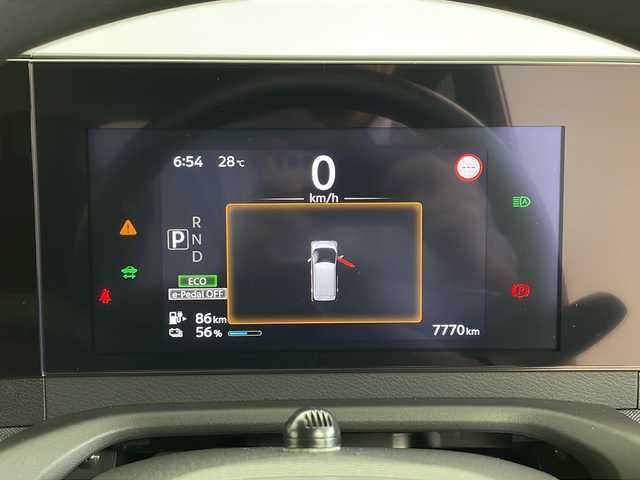 日産 サクラ X 鹿児島県 2023(令5)年 0.8万km 黒／ゴールド 純正ディスプレイオーディオ/（FM/AM/BT）/エマージェンシーブレーキ/電動パーキングブレーキ/オートホールド機能/e-ペダル/ステアリングスイッチ/オートライト/コーナーセンサ―/純正フロアマット/純正ドアバイザー/スマートキー/プッシュスタート/充電コード積載
