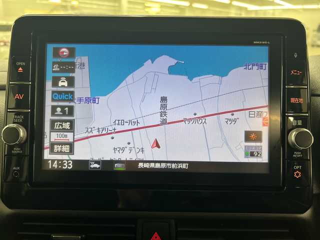 日産 ルークス HWS X プロパイロットED 長崎県 2020(令2)年 5.4万km ブラック 純正９インチナビ/(CD/DVD/AUX/フルセグ/Bluetooth)/全方位カメラ/両側電動ドア/ＥＴＣ/ドライブレコーダー/LEDヘッドライト/オートライト/オートハイビーム/アイドリングストップ/クリアランスソナー/横滑り防止装置/衝突軽減システム/電子パーキング/オートホールドブレーキ/プッシュスタート/スマートキー