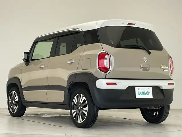 スズキ クロスビー HYBRID MZ 愛知県 2024(令6)年 1.5万km キャラバンアイボリーパールメタリック/ホワイト 2トーンルーフ ・純正SDナビ/＜フルセグ/BT/CD/DVD＞/・全方位モニター/・レーダークルーズコントロール/・パドルシフト/・ETC/・シートヒーター/・アイドリングストップ/・レーンアシスト/・横滑り防止装置/・盗難防止装置/・衝突被害軽減システム /・前後コーナーセンサー/・オートライト/・オートマチックハイビーム/・ステアリングスイッチ/・SRSエアバッグ（運転席/助手席/サイド/カーテン）/・純正１６インチアルミホイール/・LEDヘッドランプ