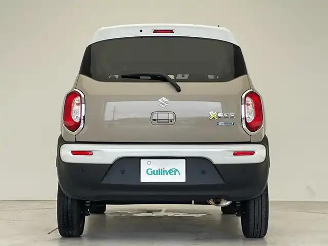 スズキ クロスビー HYBRID MZ 愛知県 2024(令6)年 1.5万km キャラバンアイボリーパールメタリック/ホワイト 2トーンルーフ ・純正SDナビ/＜フルセグ/BT/CD/DVD＞/・全方位モニター/・レーダークルーズコントロール/・パドルシフト/・ETC/・シートヒーター/・アイドリングストップ/・レーンアシスト/・横滑り防止装置/・盗難防止装置/・衝突被害軽減システム /・前後コーナーセンサー/・オートライト/・オートマチックハイビーム/・ステアリングスイッチ/・SRSエアバッグ（運転席/助手席/サイド/カーテン）/・純正１６インチアルミホイール/・LEDヘッドランプ
