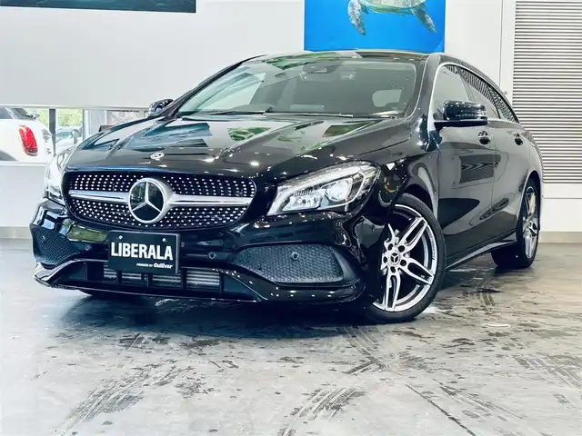 メルセデス・ベンツ ＣＬＡ１８０ Sブレイク AMG スタイル 大阪府 2018(平30)年 2.8万km コスモスブラック レーダーセーフティP/純正ナビ/TV/バックカメラ/applecarplay/ACC/ブラインドスポット/純正18インチAW/LEDヘッドライト/電動リアゲート/クリアランスソナー/パドルシフト/ハーフレザー/シートヒーター/ETC/ドラレコ/スマートイー