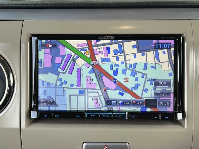 スズキ ラパン 10thアニバーサリーリミテッド 静岡県 2012(平24)年 9.5万km メロウブロンズパールメタリック ナビ/・ラジオ/フルセグTV/・CD/DVD/USB/SD/内蔵メモリ/主要装備/・ＥＴＣ　/・シートヒーター　/・純正フロアマット　/・純正アルミホイール　/・プッシュスタート　/・スマートキー　/・盗難防止装置　/・スペアキー　/・パワーステアリング　/・パワーウィンド　Ｕ/・USB入力端子　/・ハロゲンヘッドライト