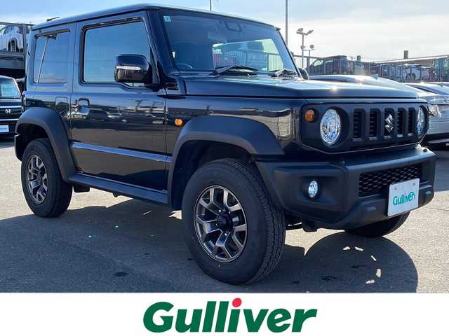 スズキ ジムニー シエラ JC 道東・釧路十勝 2024(令6)年 4.4万km ブルーイッシュブラックパール3 4WD/社外メモリナビ　/(AM/FM/フルセグTV/ＤＶＤ再生/Ｂｌｕｅｔｏｏｔｈ接続)　/前方ドライブレコーダー　/ＥＴＣ　/バックカメラ　/前席シートヒーター　/クルーズコントロール　/リアコーナーセンサー　/レーンアシスト　/デュアルセンサーブレーキサポート/横滑り防止装置/アイドリングストップ　/スマートキー/プッシュスタート/純正LEDヘッドライト/純正15インチアルミホイール/社外フロアマット