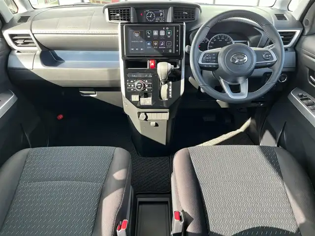 ダイハツ トール カスタムG ターボ 宮城県 2025(令7)年 0.5万km パールホワイトⅢ 純正9インチディスプレイオーディオ/(TV/BT/AppleCarPlay/AndroidAuto)/レーダークルーズコントロール/アラウンドビューモニター/前後コーナーセンサー/衝突軽減システム/レーンキープアシスト/両側パワースライドドア/後席サンシェード/LEDヘッドライト/純正15インチAW/保証書/取り扱い説明書/スペアキーX1