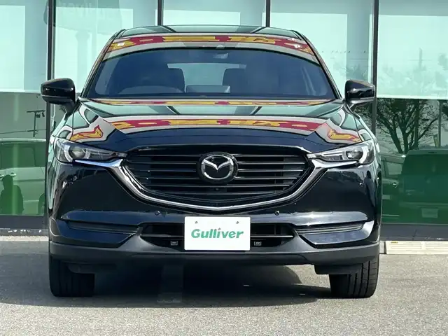 マツダ ＣＸ－８ 25S ブラックトーンED 和歌山県 2021(令3)年 3.6万km ジェットブラックマイカ 【純正12.3インチナビ/全方位カメラ/衝突軽減ブレーキ/レーダークルコン/前後コーナーセンサー/ブラインドスポットモニター/オートライト/ETC/ヘッドアップディスプレイ/電動リアゲート/シートヒーター/パワーシート/ステアリングヒーター/ステアリングリモコン/オートホールド/ドアバイザー/プッシュスタート