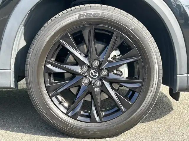 マツダ ＣＸ－８ 25S ブラックトーンED 和歌山県 2021(令3)年 3.6万km ジェットブラックマイカ 【純正12.3インチナビ/全方位カメラ/衝突軽減ブレーキ/レーダークルコン/前後コーナーセンサー/ブラインドスポットモニター/オートライト/ETC/ヘッドアップディスプレイ/電動リアゲート/シートヒーター/パワーシート/ステアリングヒーター/ステアリングリモコン/オートホールド/ドアバイザー/プッシュスタート