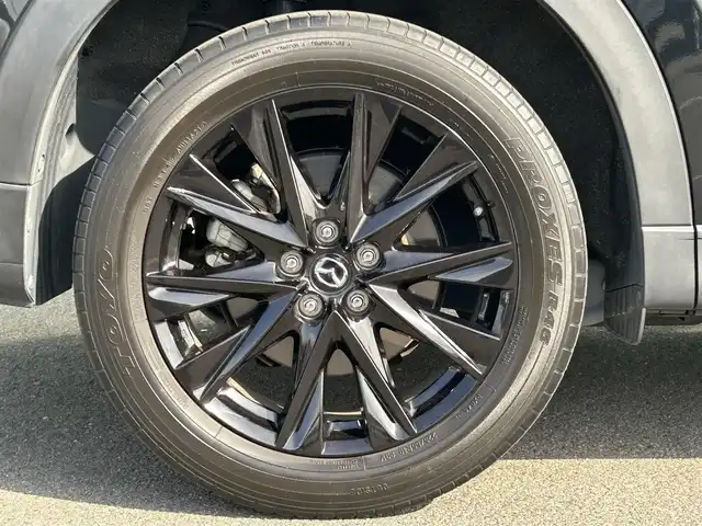 マツダ ＣＸ－８ 25S ブラックトーンED 和歌山県 2021(令3)年 3.6万km ジェットブラックマイカ 【純正12.3インチナビ/全方位カメラ/衝突軽減ブレーキ/レーダークルコン/前後コーナーセンサー/ブラインドスポットモニター/オートライト/ETC/ヘッドアップディスプレイ/電動リアゲート/シートヒーター/パワーシート/ステアリングヒーター/ステアリングリモコン/オートホールド/ドアバイザー/プッシュスタート