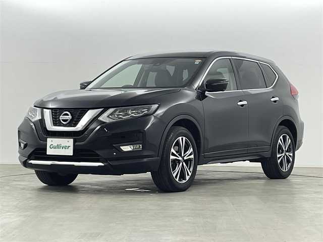 日産 エクストレイル 20Xi 福島県 2018(平30)年 6.8万km 黒 プロパイロット　/・レーダークルーズコントロール/・車線逸脱警報/・レーンキープアシスト/・駐車支援/エマージェンシーブレーキ　/アラウンドビューモニター　/ＥＴＣ　/ドライブレコーダー　/純正ナビゲーション　/【AM/FM/CD/TV】/型番:MM317D-7/電子パーキング/4WD　/プッシュスタート　/・スマートキー　/ＬＥＤライト　/・オートライト　/・フォグライト/純正フロアマット