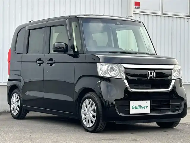 ホンダ Ｎ ＢＯＸ G L ターボ ホンダセンシング 愛媛県 2019(平31)年 5.7万km クリスタルブラックパール 両側パワースライドドア/ホンダセンシング/アダプティブクルーズコントロールクカメラ/社外メモリナビ/ワンセグテレビ/Bluetoothオーディオ/バックカメラ/LEDヘッドライト/ETC/純正フロアマット/プッシュスタートボタン/スマートキー