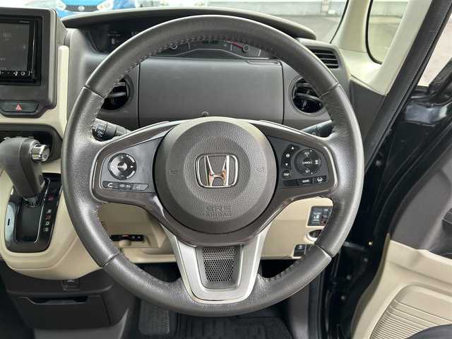 ホンダ Ｎ ＢＯＸ G L ターボ ホンダセンシング 愛媛県 2019(平31)年 5.7万km クリスタルブラックパール 両側パワースライドドア/ホンダセンシング/アダプティブクルーズコントロールクカメラ/社外メモリナビ/ワンセグテレビ/Bluetoothオーディオ/バックカメラ/LEDヘッドライト/ETC/純正フロアマット/プッシュスタートボタン/スマートキー