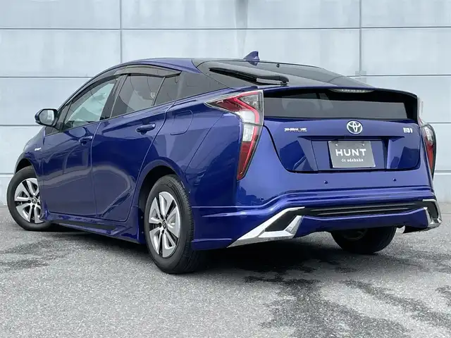 トヨタ プリウス A 千葉県 2016(平28)年 4.4万km ダークブルーマイカM 純正ナビ/フルセグＴＶ/バックカメラ/クルーズコントロール/衝突被害軽減ブレーキ/レーンキープアシスト/コーナーセンサー/オートハイビーム/オートライト/フォグライト/ステアリングスイッチ/ビルトインＥＴＣ