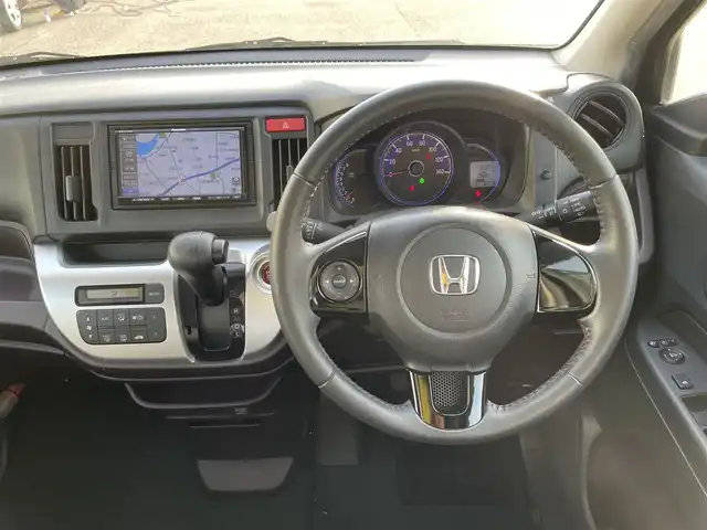 ホンダ Ｎ ＷＧＮ カスタム G 石川県 2014(平26)年 5.1万km スマートブラック 社外メモリーナビ/社外CD/ワンセグTV/HIDヘッドライト/ETC/スマートキー/プッシュスタート/電動ミラー/ベンチシート/オートライト/バックカメラ/リヤスピーカー/オートエアコン