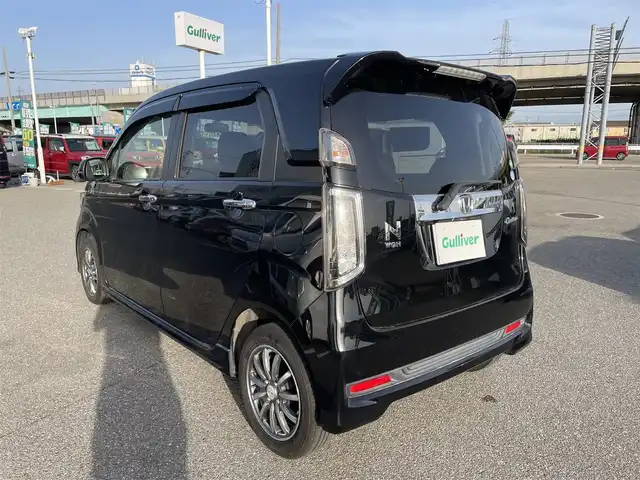 ホンダ Ｎ ＷＧＮ カスタム G 石川県 2014(平26)年 5.1万km スマートブラック 社外メモリーナビ/社外CD/ワンセグTV/HIDヘッドライト/ETC/スマートキー/プッシュスタート/電動ミラー/ベンチシート/オートライト/バックカメラ/リヤスピーカー/オートエアコン