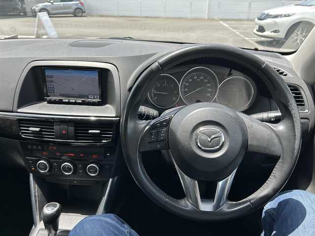 マツダ ＣＸ－５ XD 群馬県 2013(平25)年 8.5万km メテオグレーマイカ ワンオーナー/4WD/純正メモリナビ/　（CD/DVD/BT/SD/iPod）/フルセグテレビ/バックカメラ/スマートキー/プッシュスタート/ETC/純正フロアマット/スペアキー×1/新車時保証書
