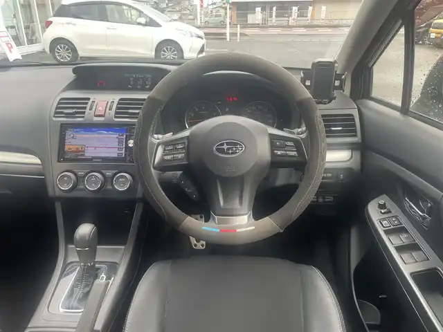 スバル インプレッサ スポーツ 2．0i－S アイサイト 石川県 2013(平25)年 8万km ダークグレーメタリック 社外メモリーナビ/社外CD/DVD/BT/地デジ/バックカメラ/ドラレコ/純正17インチアルミ/サイドバイザー/スペアキー/保証書・取説