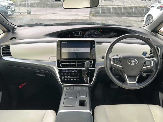 トヨタ エスティマ ハイブリッド アエラス スマート 沖縄県 2018(平30)年 4.5万km ブラック 純正ナビ　/（ＡＭ／ＦＭ／ＣＤ／ＤＶＤ／ＢＴ）　/フルセグＴＶ　/バックモニター　/後席モニター　/パワーシート　/シートヒーター　/エアシート　/レーンキープ　/衝突軽減　/ＥＴＣ　/クルーズコントロール/スマートキー/オートライト/オットマン/横滑り防止/LEDヘッドライト/純正フロアマット/ドラレコ