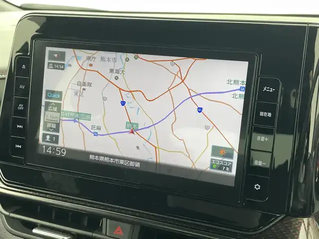 日産 オーラ ニスモ 熊本県 2022(令4)年 1.1万km スーパーブラック ワンオーナー/純正９インチナビ（ＣＤ・ＢＴ・フルセグ・ｉｐｏｄ・ＵＳＢ）/全周囲カメラ　/前方ドライブレコーダー　/ビルトインＥＴＣ　/前後クリアランスソナー　/ブラインドスポットモニター　/衝突軽減ブレーキ　/レーンキープアシスト/横滑り防止/デジタルインナーミラー/オートホールド/純正フロアマット/純正17インチAW/オートライト/オートマチックハイビーム/LEDヘッドライト/フォグランプ/スマートキー/プッシュスタート/スペアキー1本/保証書/取扱説明書