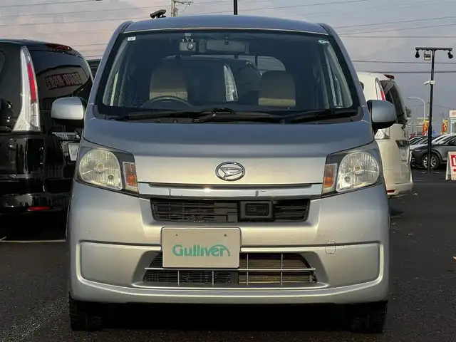 ダイハツ ムーヴ L SA 道央・札幌 2013(平25)年 8.6万km ブライトシルバーメタリック ４WD/純正オーディオ/AM/FM/CD/AUX/衝突被害軽減ブレーキ/横滑り防止装置/ドライブレコーダー/アイドリングストップ/リモコンキー/ハロゲンヘッドライト/ヘッドライトレベライザー/電動格納ミラー/純正フロアマット/ドアバイザー/スペアキー