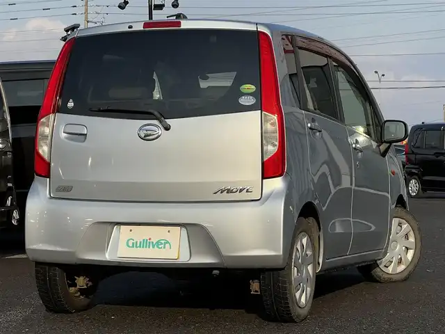 ダイハツ ムーヴ L SA 道央・札幌 2013(平25)年 8.6万km ブライトシルバーメタリック ４WD/純正オーディオ/AM/FM/CD/AUX/衝突被害軽減ブレーキ/横滑り防止装置/ドライブレコーダー/アイドリングストップ/リモコンキー/ハロゲンヘッドライト/ヘッドライトレベライザー/電動格納ミラー/純正フロアマット/ドアバイザー/スペアキー