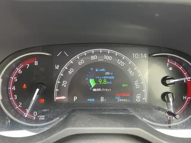 トヨタ ＲＡＶ４ アドベンチャー 福岡県 2019(令1)年 6万km アッシュグレーメタリック/アティチュードブラックマイカ 2トーン 社外9型SDナビ(フルセグTV/CD/DVD/BT)/バックカメラ/ブラインドスポット/オートホールド/コーナーセンサー/電動リア/ドラレコ/クルコン/ETC/USB/ダウンヒル/純正フロアマット/純正LED/スペアキー/プッシュスタート/スマートキー