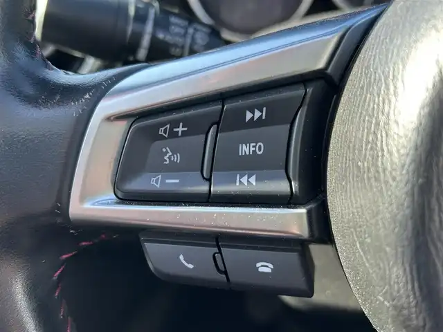 マツダ ロードスター S スペシャルパッケージ 長崎県 2015(平27)年 6.2万km アークティックホワイト 純正ナビ（AM/FM/フルセグ/BT/DISC)/サンルーフ/ETC/アイドリングストップ/LEDヘッドライト/純正フロアマット/純正16インチアルミホイール/保証書/取扱説明書