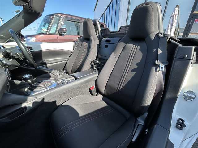 マツダ ロードスター S スペシャルパッケージ 長崎県 2015(平27)年 6.2万km アークティックホワイト 純正ナビ（AM/FM/フルセグ/BT/DISC)/サンルーフ/ETC/アイドリングストップ/LEDヘッドライト/純正フロアマット/純正16インチアルミホイール/保証書/取扱説明書