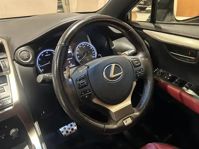 レクサス ＮＸ 300 Fスポーツ 道央・札幌 2018(平30)年 5.5万km ホワイトノーヴァガラスフレーク ムーンルーフ/ルーフレール/三眼フルLEDヘッドランプ/パーキングサポートブレーキ/パノラミックビューモニター/フロントスポイラー(社外)/LexusSafetySystem＋/Fスポーツ専用スポーツシート/シートヒーター/シートベンチレーション/ステアリングヒーター/純正メモリナビ/フルセグTV/CD/DVD/SD/USB/Bluetooth/デジタルインナーミラー/パワーテールゲート