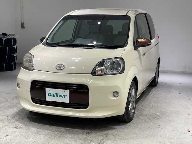 トヨタ ポルテ F アラモード 宮城県 2014(平26)年 4.3万km クリームベージュ 寒冷地仕様/社外SDナビ/（型番：AVN-V02）/・バックカメラ/・CD/DVD/フルセグTV/片側パワースライドドア/プッシュスタート/・スマートキー/横滑り防止装置/盗難防止装置/フォグランプ/純正フロアマット/社外アルミホイール/スタッドレスタイヤ（22年スチール）