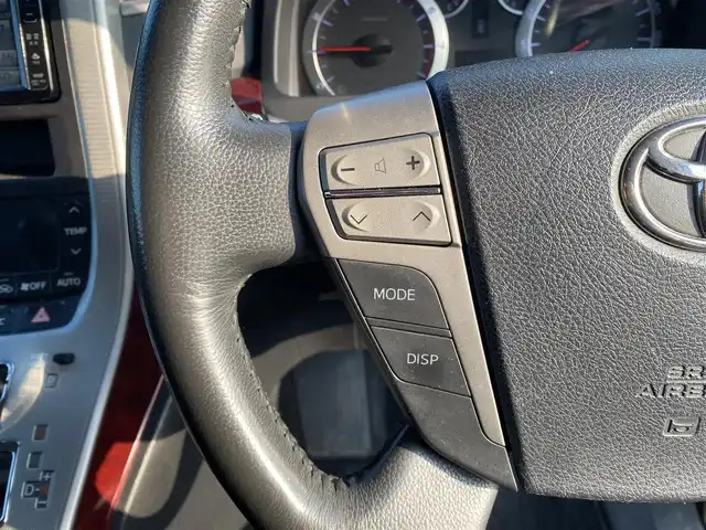 トヨタ ヴェルファイア 2．4Z 福岡県 2008(平20)年 19.6万km ボルドーマイカメタリック ・純正ナビ／ＡＵＸ／ＳＤ/・バックカメラ/・ワンセグテレビ/・ＥＴＣ/・純正１８ＡＷ/・取扱説明書/・保証書/・フリップダウンモニター