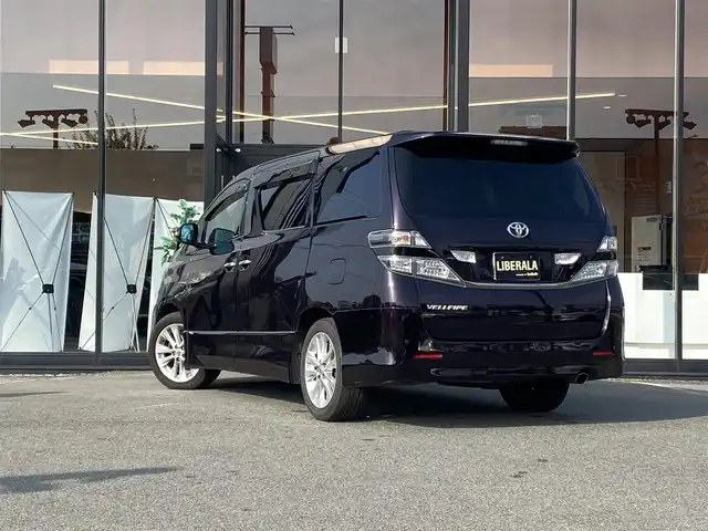 トヨタ ヴェルファイア 2．4Z 福岡県 2008(平20)年 19.6万km ボルドーマイカメタリック ・純正ナビ／ＡＵＸ／ＳＤ/・バックカメラ/・ワンセグテレビ/・ＥＴＣ/・純正１８ＡＷ/・取扱説明書/・保証書/・フリップダウンモニター