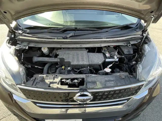 日産 デイズ ルークス ハイウェイスター Xターボ 群馬県 2018(平30)年 6.8万km モカブラウンP ナビ　/フルセグ・Ｂｌｕｅｔｏｏｔｈ・CD・DVD　/全周囲カメラ　/片側パワースライドドア　/衝突軽減ブレーキ　/ＥＴＣ　/アイドリングストップ　/純正フロアマット　/ステアリングスイッチ　/ＬＥＤライト　/オートライト　/純正マット