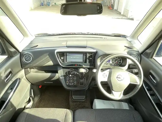 日産 デイズ ルークス ハイウェイスター Xターボ 群馬県 2018(平30)年 6.8万km モカブラウンP ナビ　/フルセグ・Ｂｌｕｅｔｏｏｔｈ・CD・DVD　/全周囲カメラ　/片側パワースライドドア　/衝突軽減ブレーキ　/ＥＴＣ　/アイドリングストップ　/純正フロアマット　/ステアリングスイッチ　/ＬＥＤライト　/オートライト　/純正マット