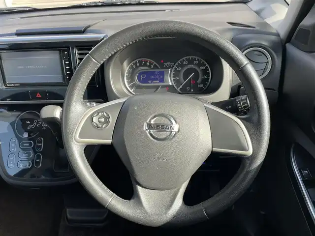 日産 デイズ ルークス ハイウェイスター Xターボ 群馬県 2018(平30)年 6.8万km モカブラウンP ナビ　/フルセグ・Ｂｌｕｅｔｏｏｔｈ・CD・DVD　/全周囲カメラ　/片側パワースライドドア　/衝突軽減ブレーキ　/ＥＴＣ　/アイドリングストップ　/純正フロアマット　/ステアリングスイッチ　/ＬＥＤライト　/オートライト　/純正マット