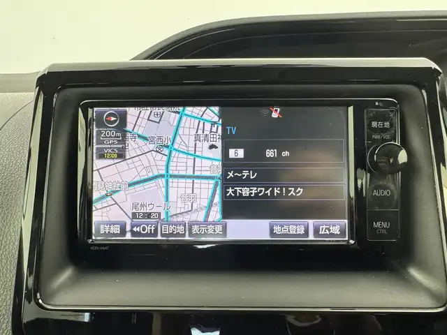 トヨタ エスクァイア ハイブリッド Xi 愛知県 2015(平27)年 8万km シルバーM 純正ナビ/（フルセグ／ＢＴ／ＣＤ／ＤＶＤ）/バックカメラ/後席モニター/両側パワースライドドア/前席シートヒーター/サンバイザー/横滑り防止装置/純正ＡＷ/ドライブレコーダー/ＥＴＣ/オートライト